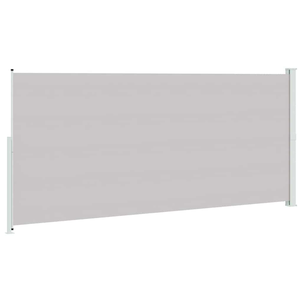 vidaXL Patio Retractable Side Awning 220x514 cm Grey 6
