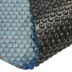 vidaXL Floating PE Solar Pool Film 732x366 cm Black and Blue 3