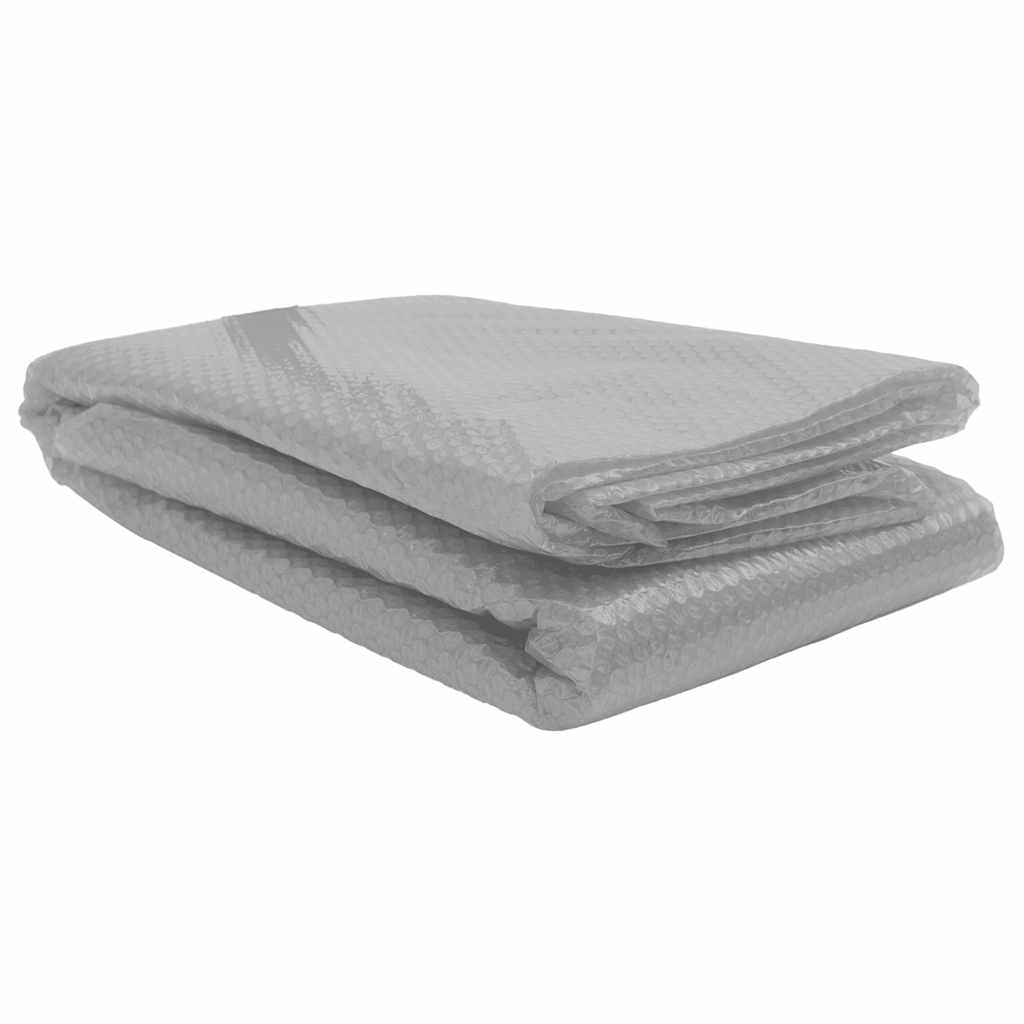 vidaXL Pool Cover | Grey | Thick PE film with air chambers | Large | Lightweight 1