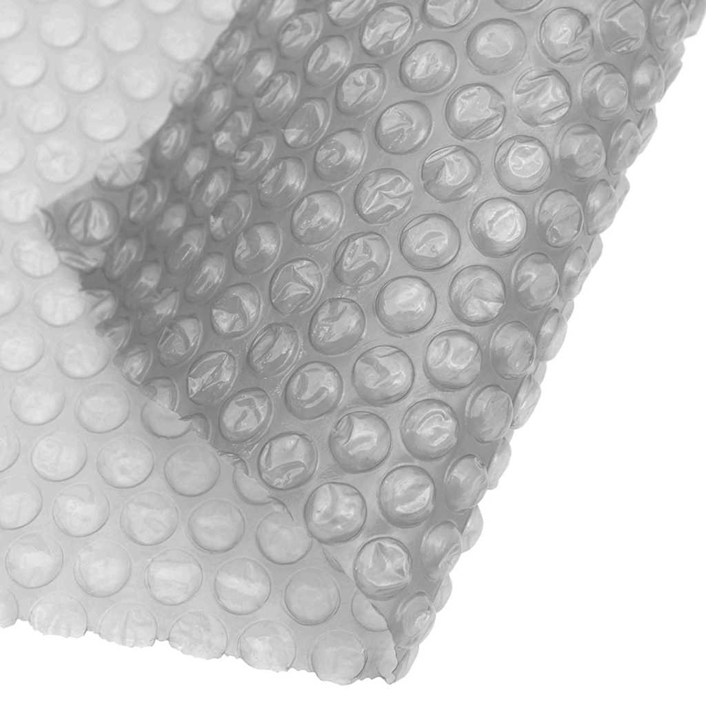 vidaXL Pool Cover | Grey | Thick PE film with air chambers | Large | Lightweight 3