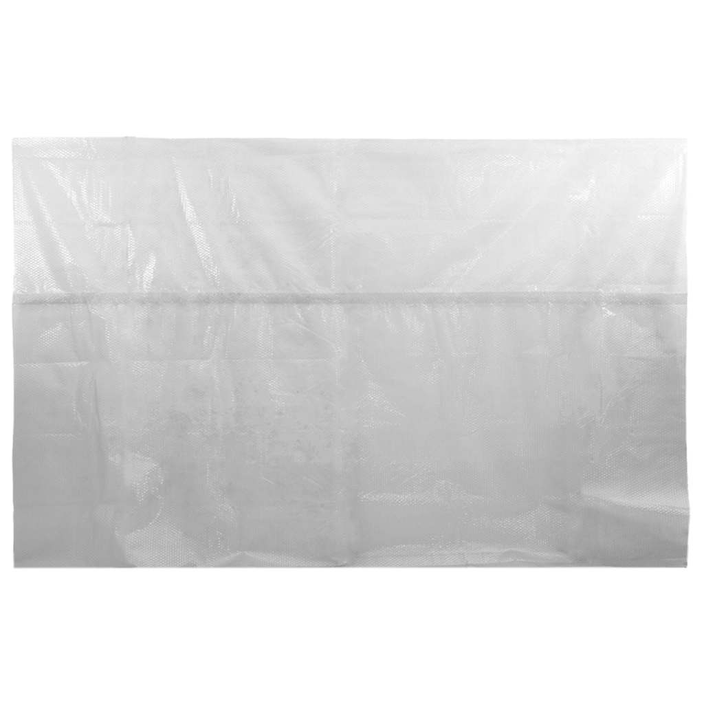 vidaXL Pool Cover | Grey | Thick PE film with air chambers | Large | Lightweight 4