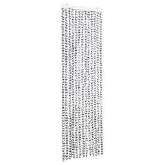 vidaXL Insect Curtain Light and Dark Grey 56x185 cm Chenille 2