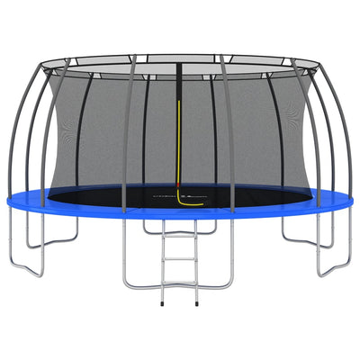 Trampoline Set Round 488x90 cm 150 kg