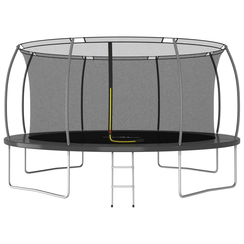 Trampoline Set Round 460x80 cm 150 kg