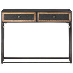 323151 vidaXL Console Table 100x35x75 cm Solid Mango Wood 2