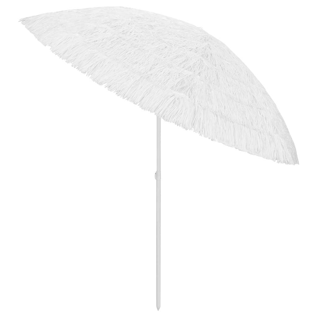 Hawaii Beach Parasol White 300 cm, image 3