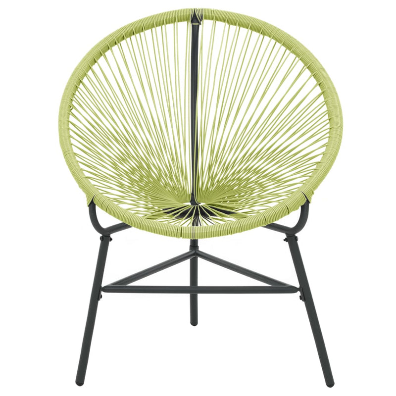 Garden Acapulco Chair Poly Rattan Green