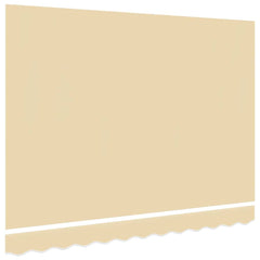 vidaXL Awning Replacement Fabric Cream 450x350 cm Polyester 3