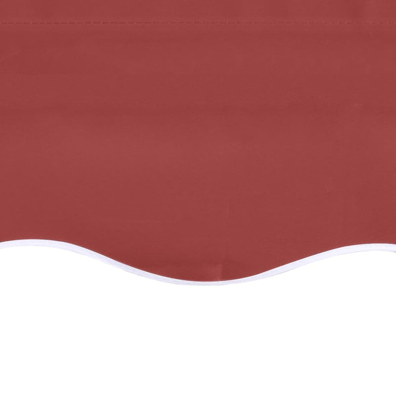 Replacement Fabric for Awning Burgundy Red 6x3 m