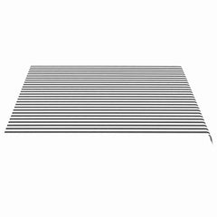 vidaXL Awning Replacement Fabric Anthracite and White 400x350 cm Polyester 4