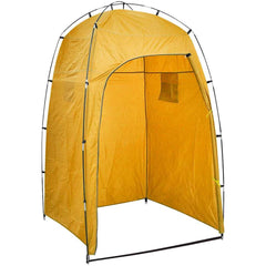 vidaXL Shower WC Changing Tent Yellow 2