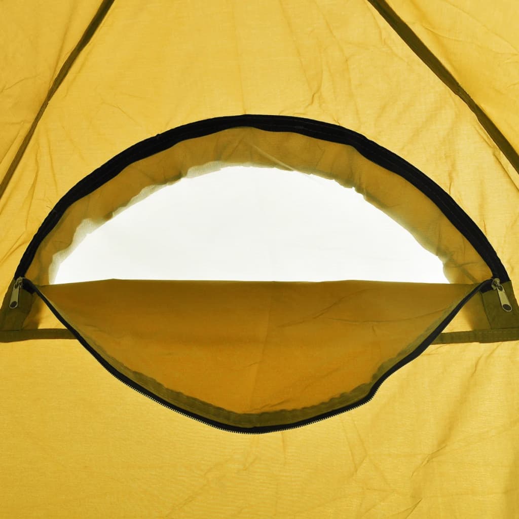 vidaXL Shower WC Changing Tent Yellow 4