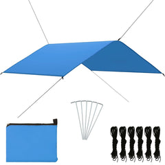 vidaXL Outdoor Tarp 4x4 m Blue 1