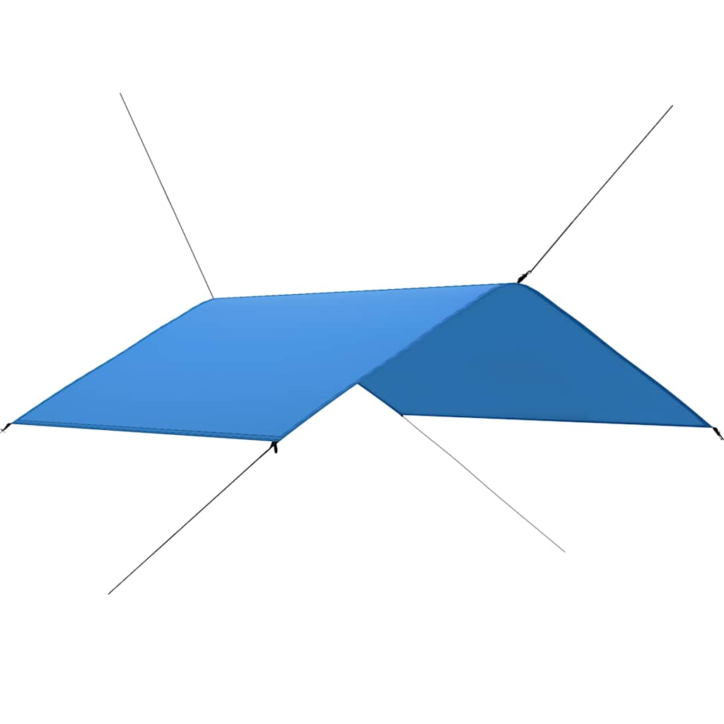 vidaXL Outdoor Tarp 4x4 m Blue 2