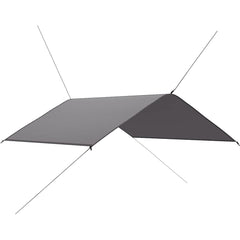 vidaXL Outdoor Tarp 4x4 m Grey 2