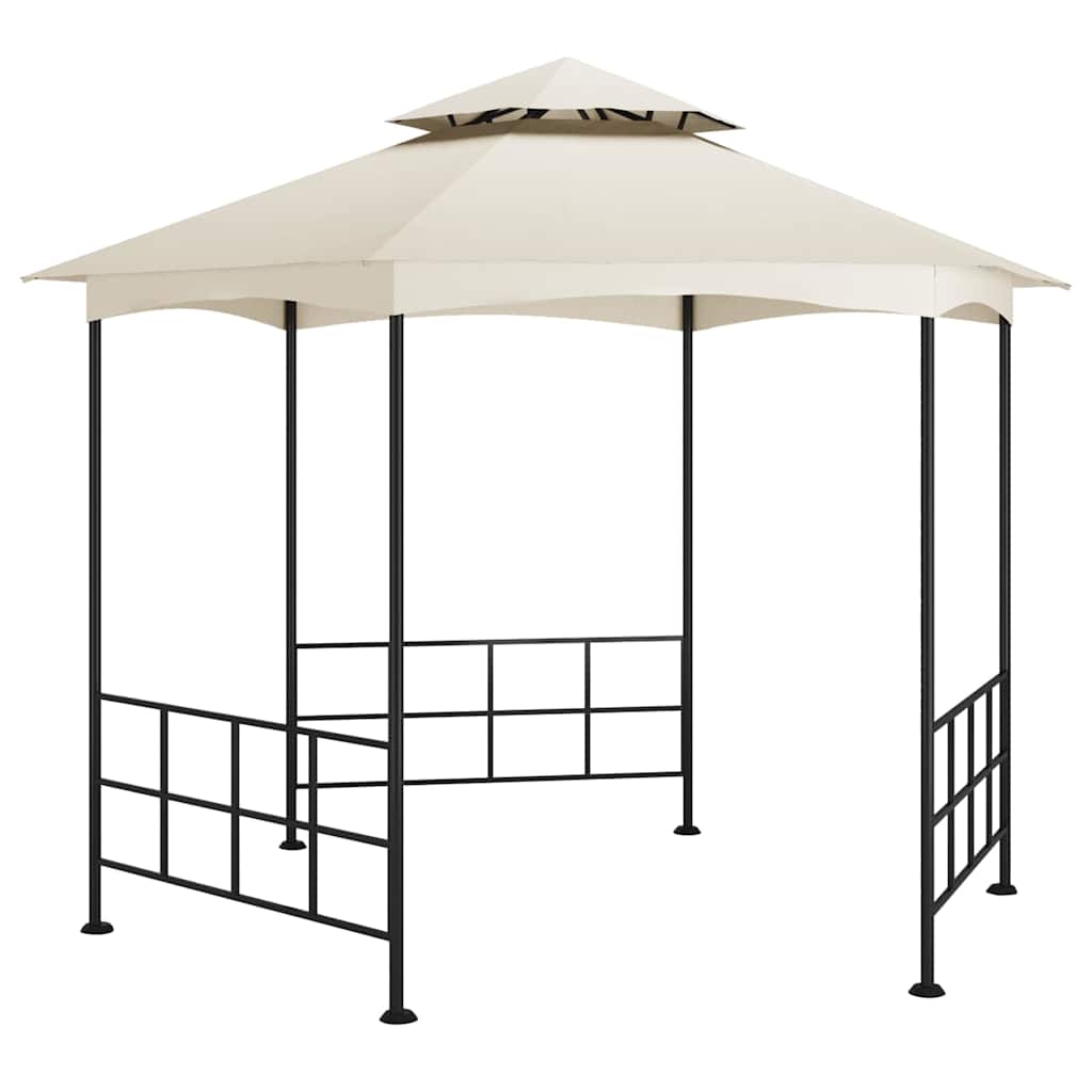 Gazebo with Sidewalls 3,1x2,7 m Cream