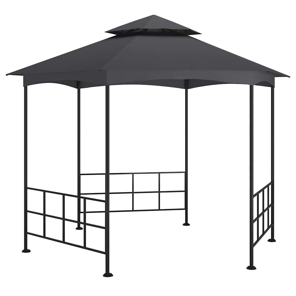 Gazebo with Sidewalls 3,1x2,7 m Anthracite