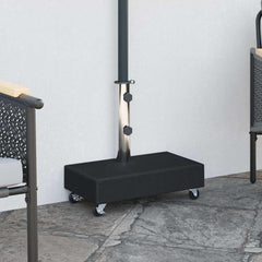 Umbrella Base 45x25x8 cm Granite Black