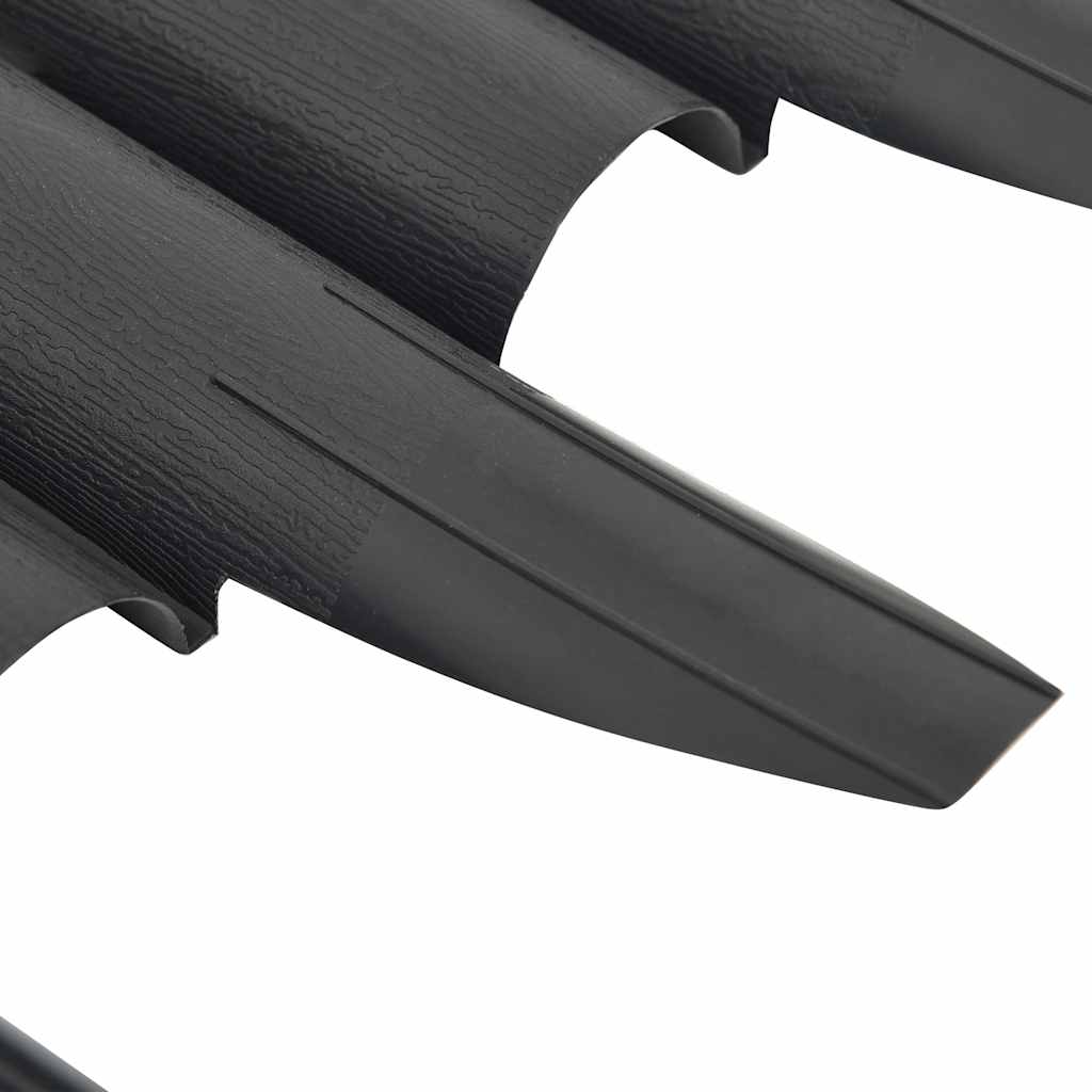 vidaXL Lawn Edgings 36 pcs Anthracite 10 m PP 6
