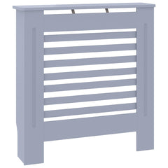 325565 vidaXL MDF Radiator Cover Grey 78 cm 2