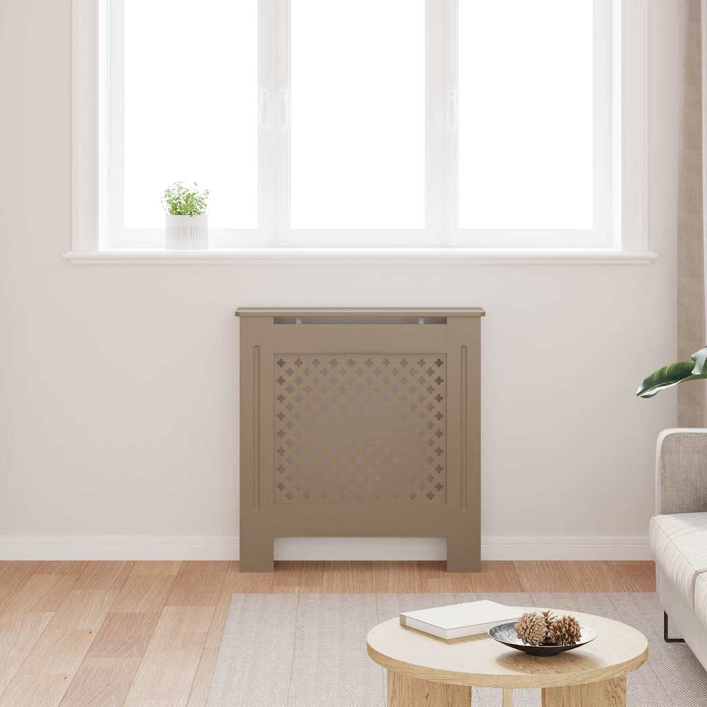 MDF Radiator Cover 78 cm Brown 78 cm 19 cm