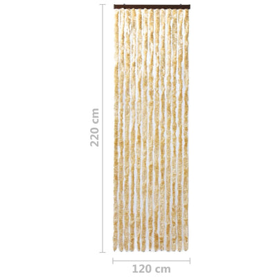 Insect Curtain Beige 120x220 cm Chenille