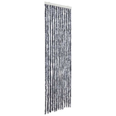 vidaXL Insect Curtain Silver 56x200 cm Chenille 2