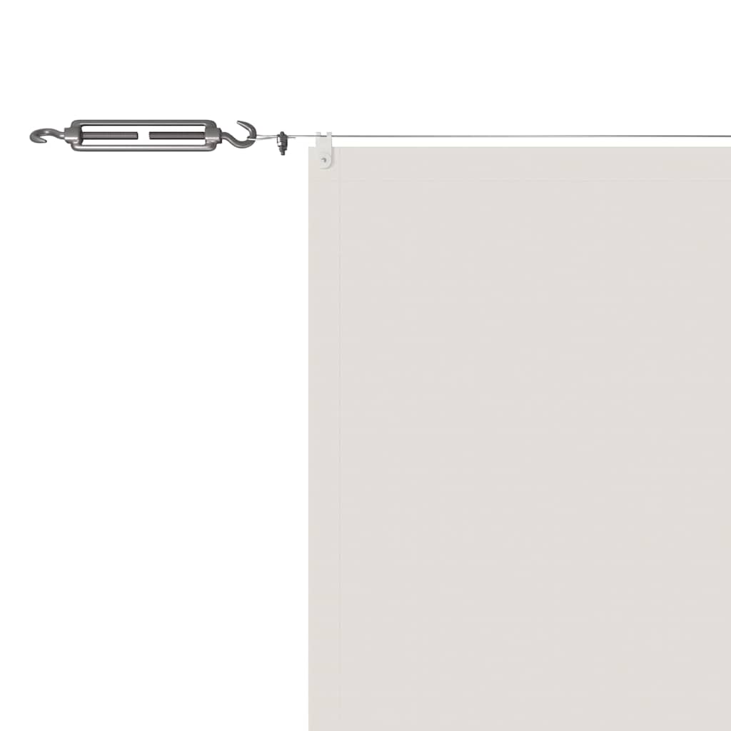 148154 vidaXL Vertical Awning White 60x800 cm Oxford Fabric 5