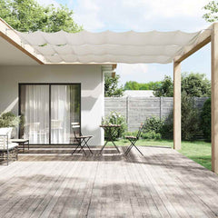 148154 vidaXL Vertical Awning White 60x800 cm Oxford Fabric 1