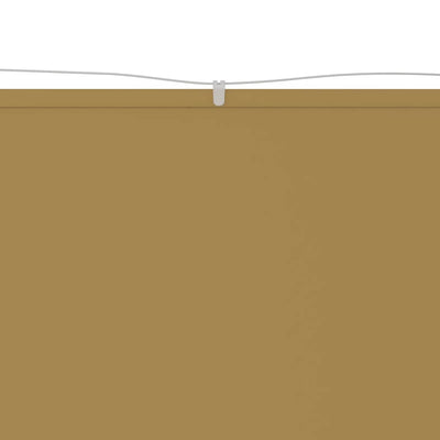 Vertical Awning Beige 60x420 cm Oxford Fabric