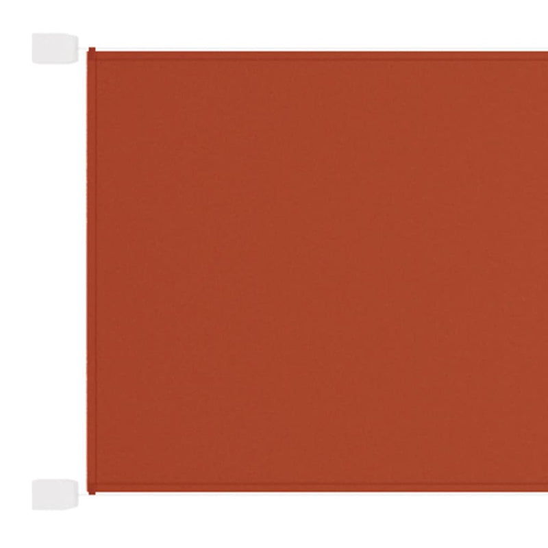 Vertical Awning Terracotta 60x800 cm Oxford Fabric