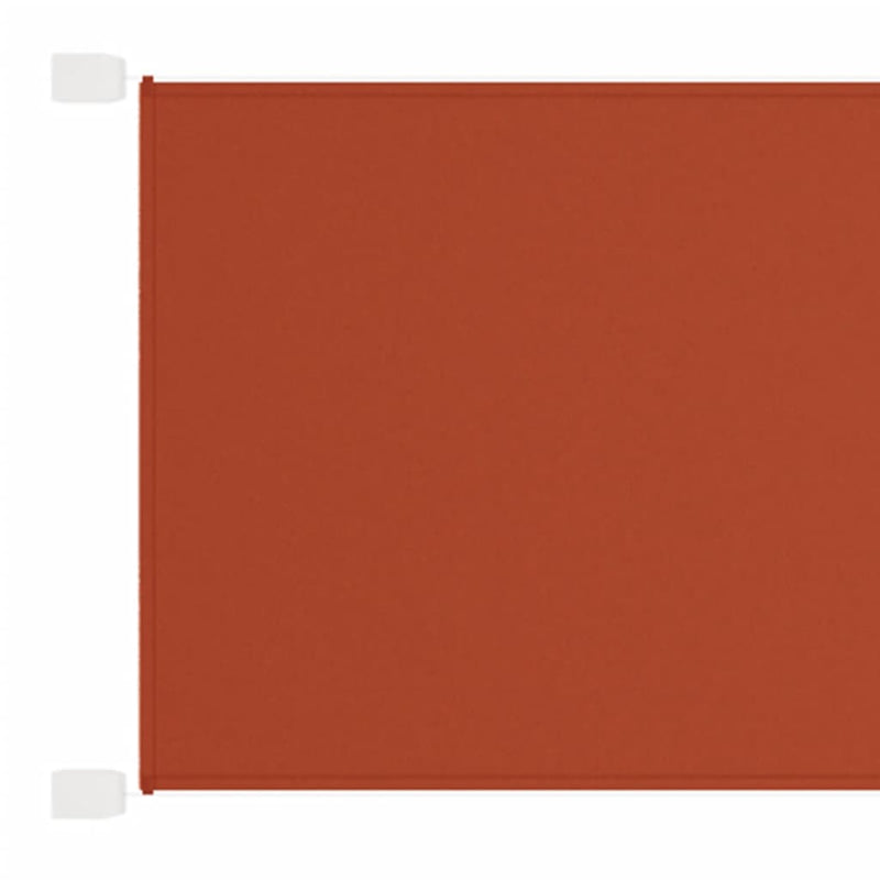 Vertical Awning Terracotta 100x420 cm Oxford Fabric