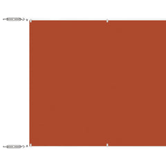 148359 vidaXL Vertical Awning Terracotta 100x1200 cm Oxford Fabric 2