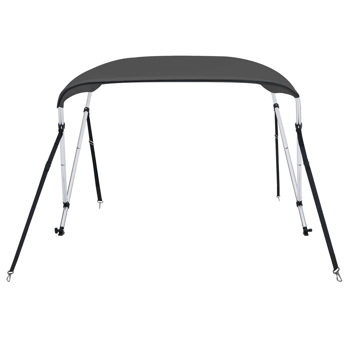 2 Bow Bimini Top Height 110 cm Anthracite 180 cm 150 cm