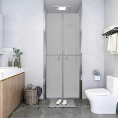 Shower Door ESG Silver Frosted 76 x 190 cm