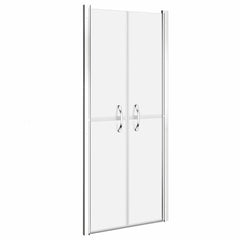 Shower Door ESG Silver Frosted 81 x 190 cm