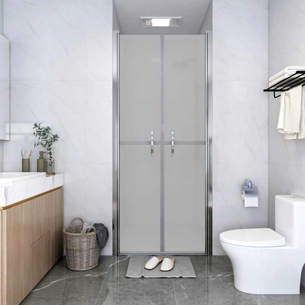 Shower Door ESG Silver Frosted 96 x 190 cm