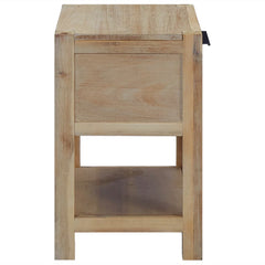 vidaXL Nightstands with Drawers 2 pcs 40x30x48 cm Solid Acacia Wood 5