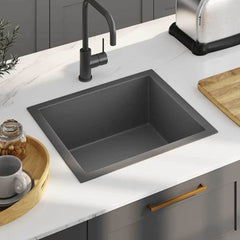 Handmade Kitchen Sink Stainless Steel Black 51 cm 44 cm standard