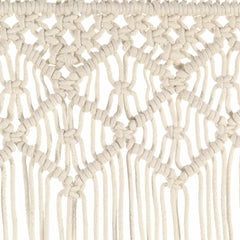 vidaXL Macrame Curtain 140x240 cm Cotton 4