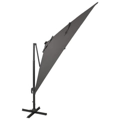 vidaXL Cantilever Garden Parasol | Anthracite 2