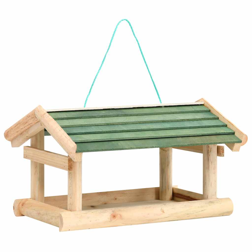 314819 vidaXL Bird Feeder Solid Wood 35x29,5x21 cm 1