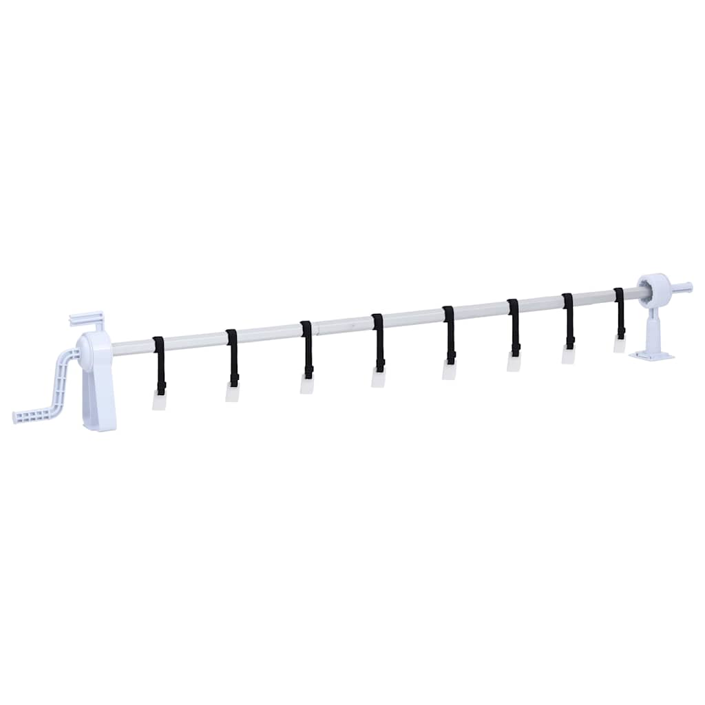 93179 vidaXL Pool Cover Roller with Plastic Base 1