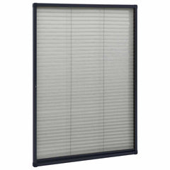 vidaXL Window Screen | Anthracite | Aluminium frame, Fibreglass mesh 3