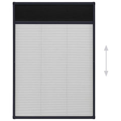vidaXL Window Screen | Anthracite | Aluminium frame, Fibreglass mesh 4