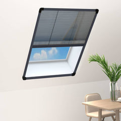 vidaXL Window Screen | Anthracite | Aluminium frame, Fibreglass mesh 1