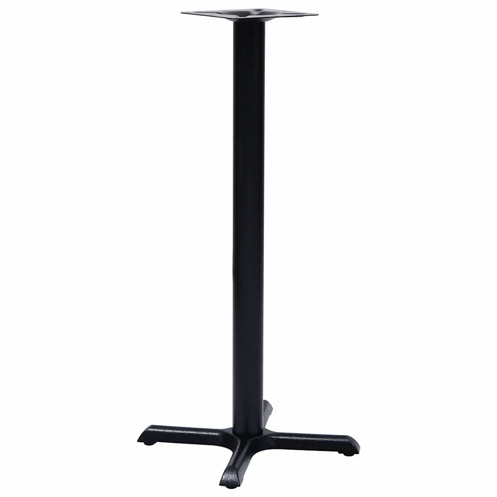 Bistro Table Leg Black Cast Iron 56 cm 56 cm