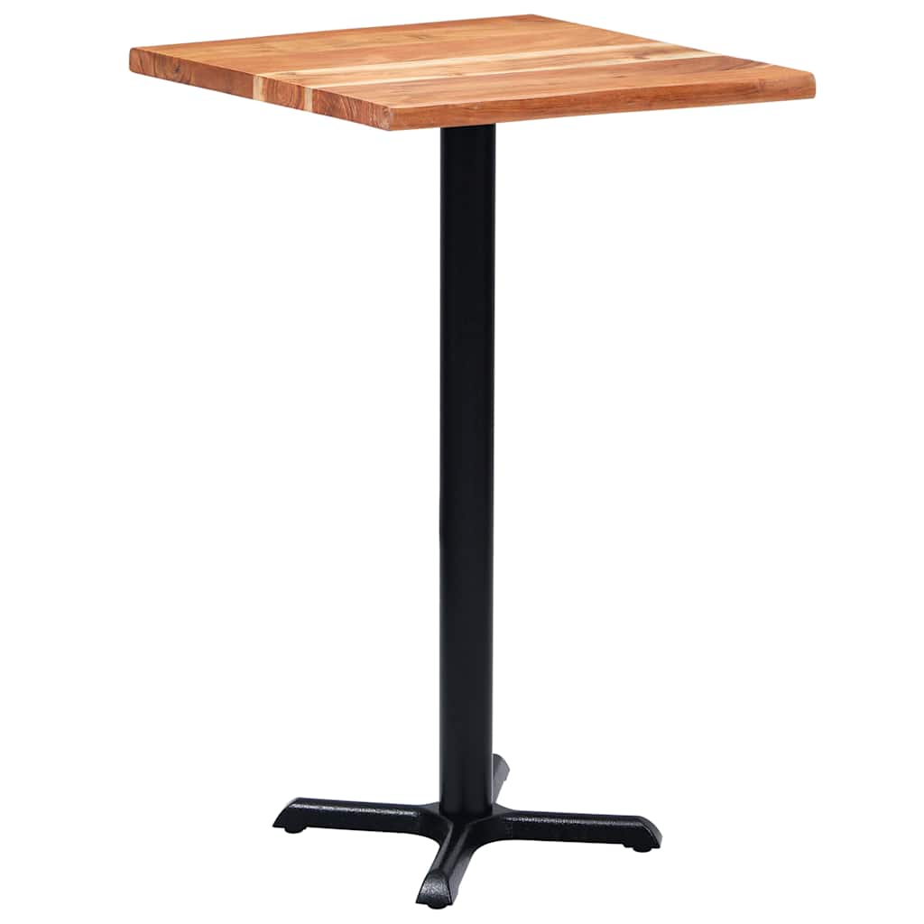 Bistro Table Leg Black Cast Iron 56 cm 56 cm