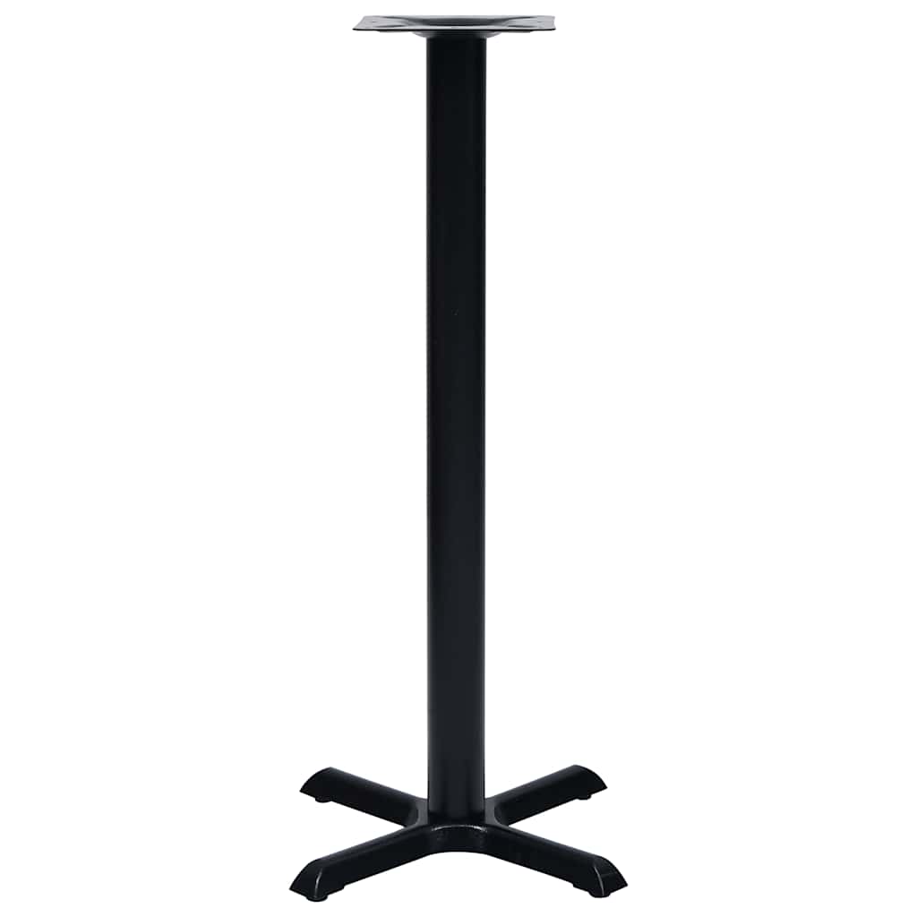 Bistro Table Leg Black Cast Iron 56 cm 56 cm