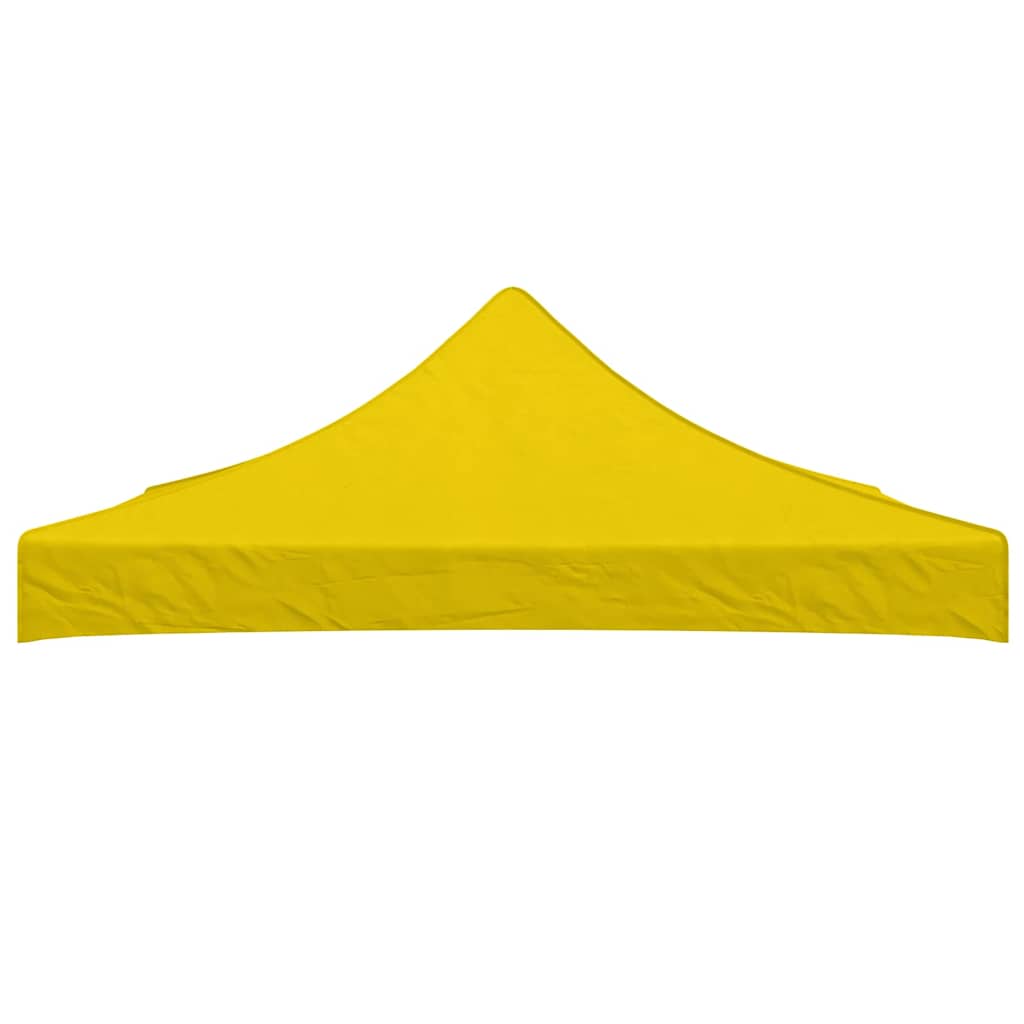 vidaXL Party Tent Roof 3x3 m Yellow 270 g/m² 3